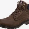 Mustang Boots & Laarzen Veterboots Heren Bruin 1 Mustang Boots & Laarzen Veterboots Heren Bruin -Herenschoenen Winkel 92819de556fe0fa67b8821d9b8509226