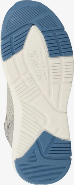 TOM TAILOR Denim Running Sneakers Sneakers Laag Heren Grijs / Grijs Gemêleerd -Herenschoenen Winkel 9371300a13aa74dac027d99701467d27