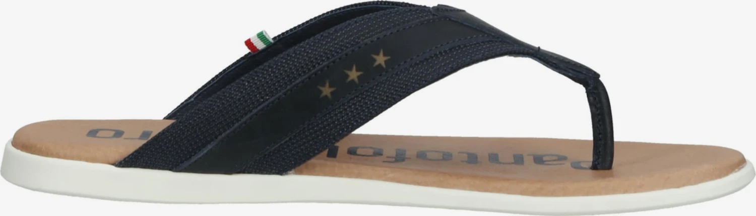 Pantofola D'Oro Slippers Teenslippers Heren Blauw 6 Pantofola D'Oro Slippers Teenslippers Heren Blauw - Afbeelding 4