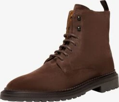 Boots & Laarzen Veterboots Winston PDB1 Heren Donkerbruin