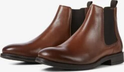 Jack & Jones Enkelboots Chelsea Boots Wargo Heren Cognac -Herenschoenen Winkel 9ba6a656a817e6ec5c1744de3769f5a2