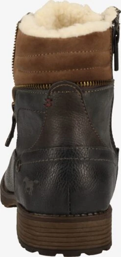 Mustang Boots & Laarzen Veterboots Heren Donkerbruin -Herenschoenen Winkel 9c607613e1f019f1647a0afdb247634c