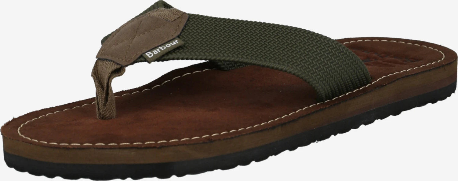 Slippers Teenslippers Toeman Beach Heren Olijfgroen 4 Slippers Teenslippers Toeman Beach Heren Olijfgroen - Afbeelding 2