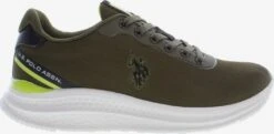 U.S. Polo Assn. Running Sneakers Sneakers Laag Kaleb Heren Limoen / Olijfgroen -Herenschoenen Winkel 9ea7112872cc90d5f28802e94ec978c7