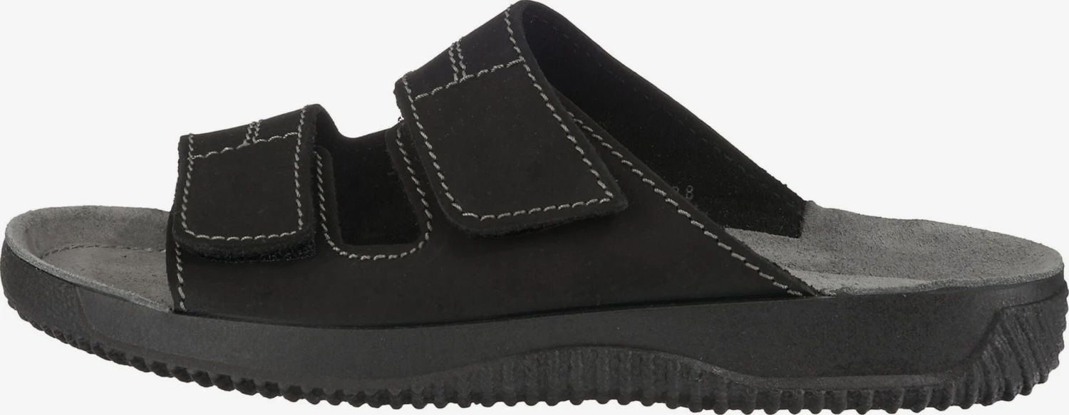 Rohde Instappers Muiltjes Soltau-H Heren Zwart 4 Rohde Instappers Muiltjes Soltau-H Heren Zwart - Afbeelding 2