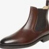 Enkelboots Chelsea Boots Winston CB1 Heren Donkerbruin -Herenschoenen Winkel a1bc07014d54cd70bbfe0d5683ee97c1