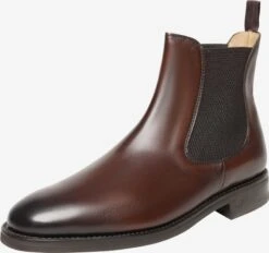 Enkelboots Chelsea Boots Winston CB1 Heren Donkerbruin