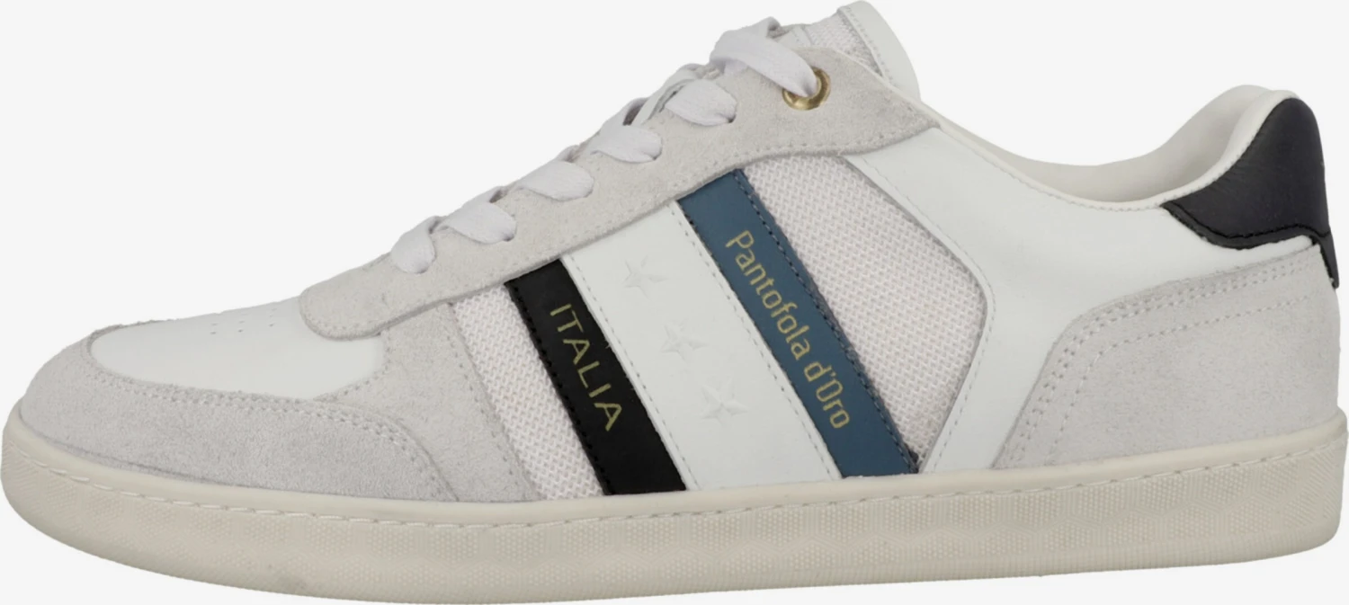 Pantofola D'Oro Casual Sneakers Sneakers Laag Soverato Heren Wit / Offwhite 4 Pantofola D'Oro Casual Sneakers Sneakers Laag Soverato Heren Wit / Offwhite - Afbeelding 2