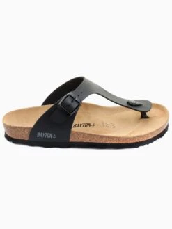 Slippers Teenslippers Mercure Heren Zwart -Herenschoenen Winkel a75d835909315a1ce328ddda70e0711c