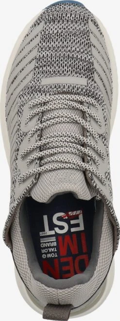 TOM TAILOR Denim Running Sneakers Sneakers Laag Heren Grijs / Grijs Gemêleerd -Herenschoenen Winkel a971d7b080a8e51cecb3f92b1ac17c57