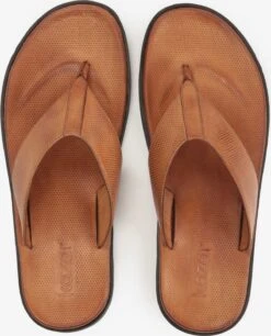 Kazar Slippers Teenslippers Heren Karamel -Herenschoenen Winkel a9ebc9611de1963d3d673493aab1c487