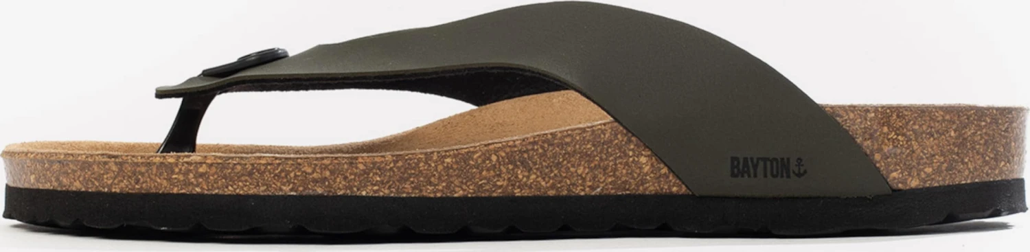 Slippers Teenslippers Lucca Heren Kaki 3 Slippers Teenslippers Lucca Heren Kaki