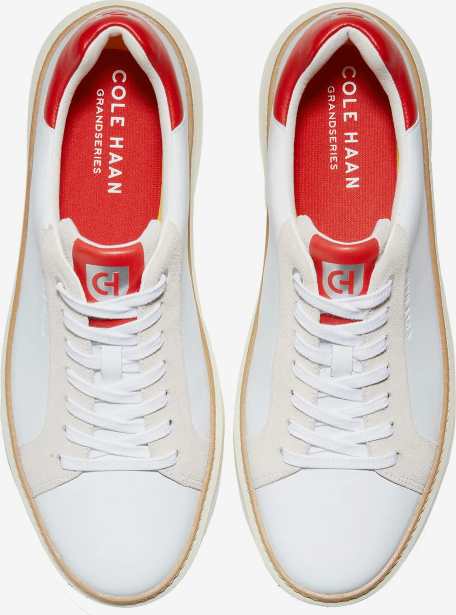 Cole Haan Casual Sneakers Sneakers Laag GrandPrø Topspin Heren Wit 5 Cole Haan Casual Sneakers Sneakers Laag GrandPrø Topspin Heren Wit - Afbeelding 3