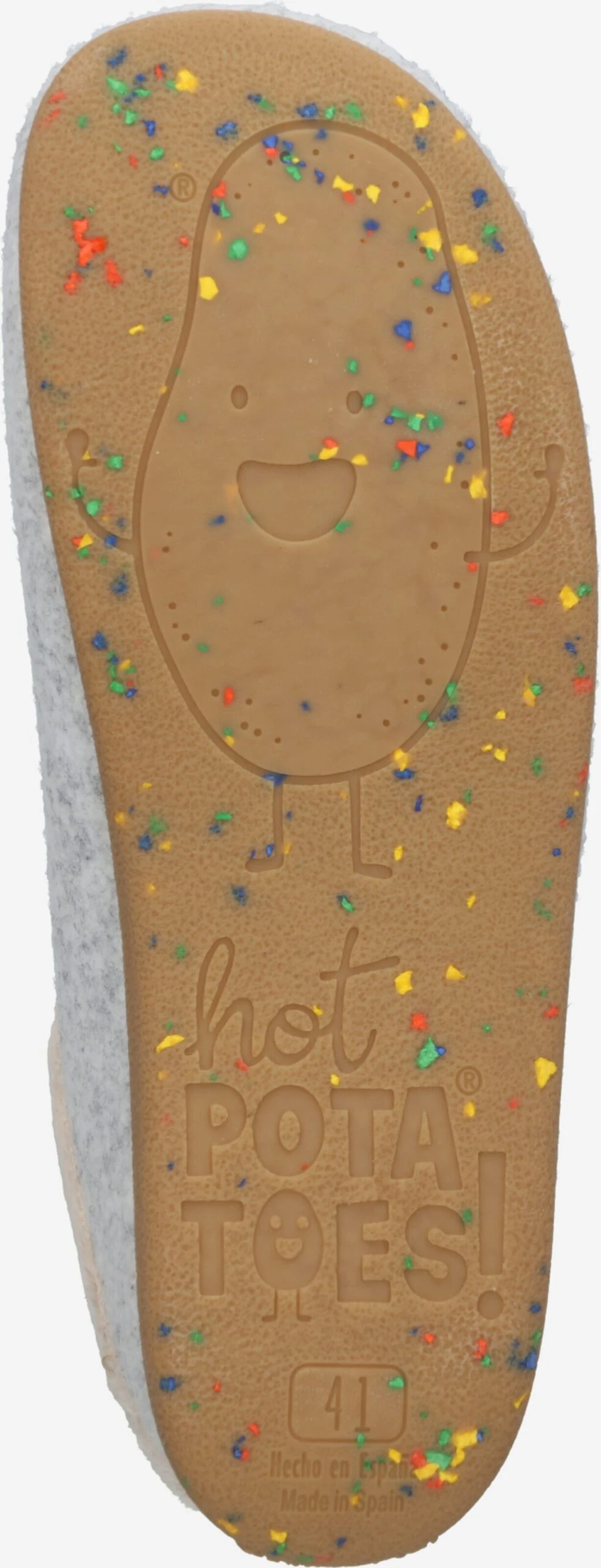 Hot Potatoes Pantoffels Huisschoen DARTRY Heren Grijs 5 Hot Potatoes Pantoffels Huisschoen DARTRY Heren Grijs - Afbeelding 3