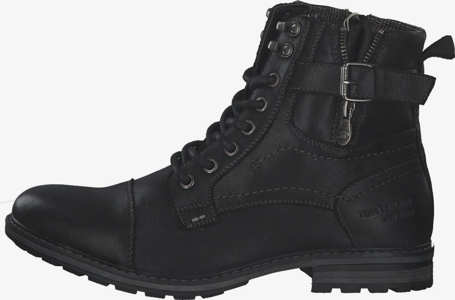 Tom Tailor Boots & Laarzen Laarzen Heren Zwart 4 Tom Tailor Boots & Laarzen Laarzen Heren Zwart - Afbeelding 2