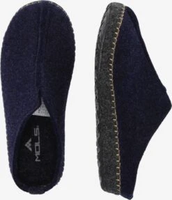 MOLS Pantoffels Huisschoen Seleigh Heren Donkerblauw 15 MOLS Pantoffels Huisschoen Seleigh Heren Donkerblauw -Herenschoenen Winkel b69f8d7f29e2fe99ce638dd08a1acd85