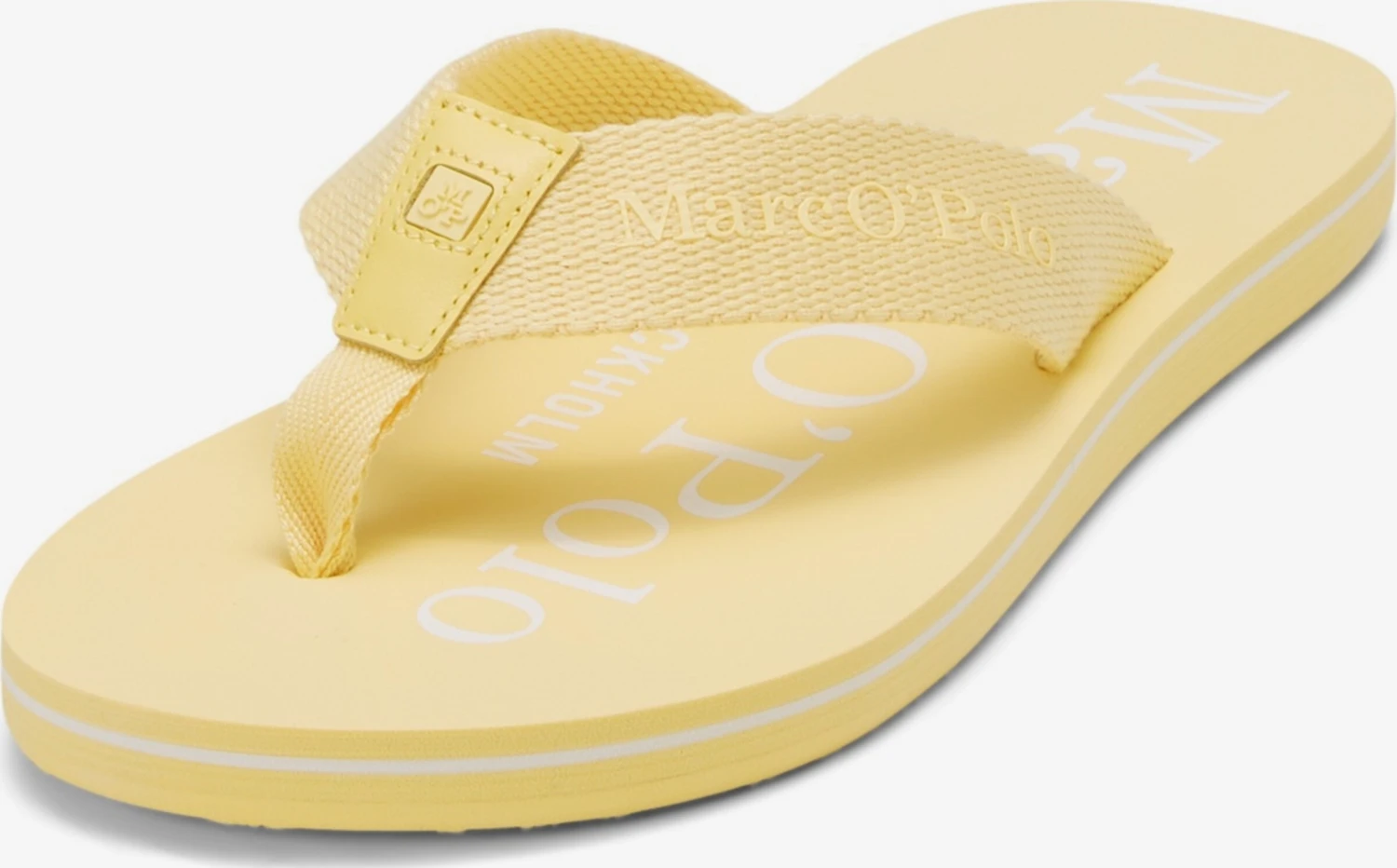 Marc O'Polo Slippers Teenslippers Heren Geel 3 Marc O'Polo Slippers Teenslippers Heren Geel