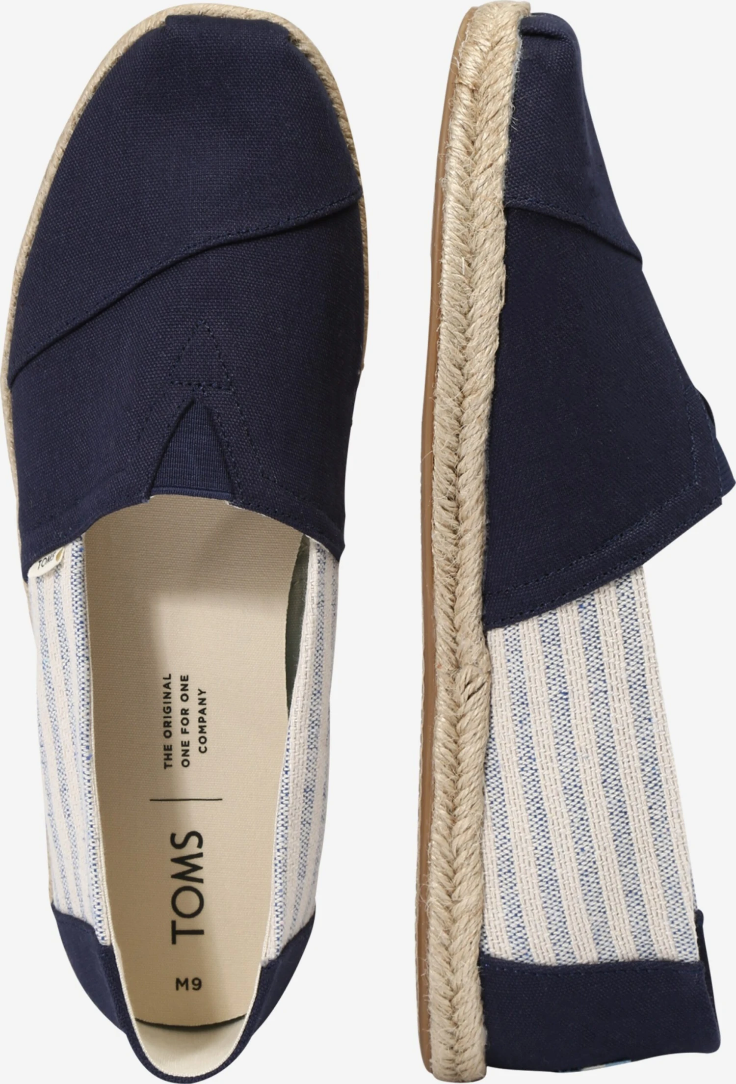 Toms Lage Schoenen Espadrilles ALPARGATA Heren Navy 4 Toms Lage Schoenen Espadrilles ALPARGATA Heren Navy - Afbeelding 2