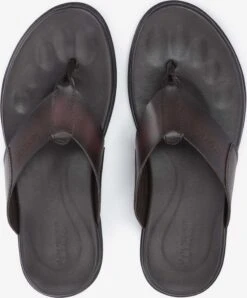 Kazar Slippers Teenslippers Heren Chocoladebruin -Herenschoenen Winkel bd952d25492d154a07389746d85a24e7