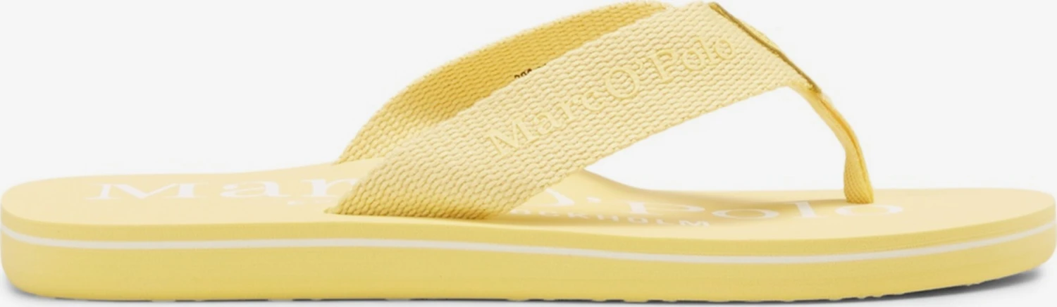 Marc O'Polo Slippers Teenslippers Heren Geel 4 Marc O'Polo Slippers Teenslippers Heren Geel - Afbeelding 2