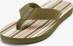 Marc O'Polo Slippers Teenslippers Heren Kaki