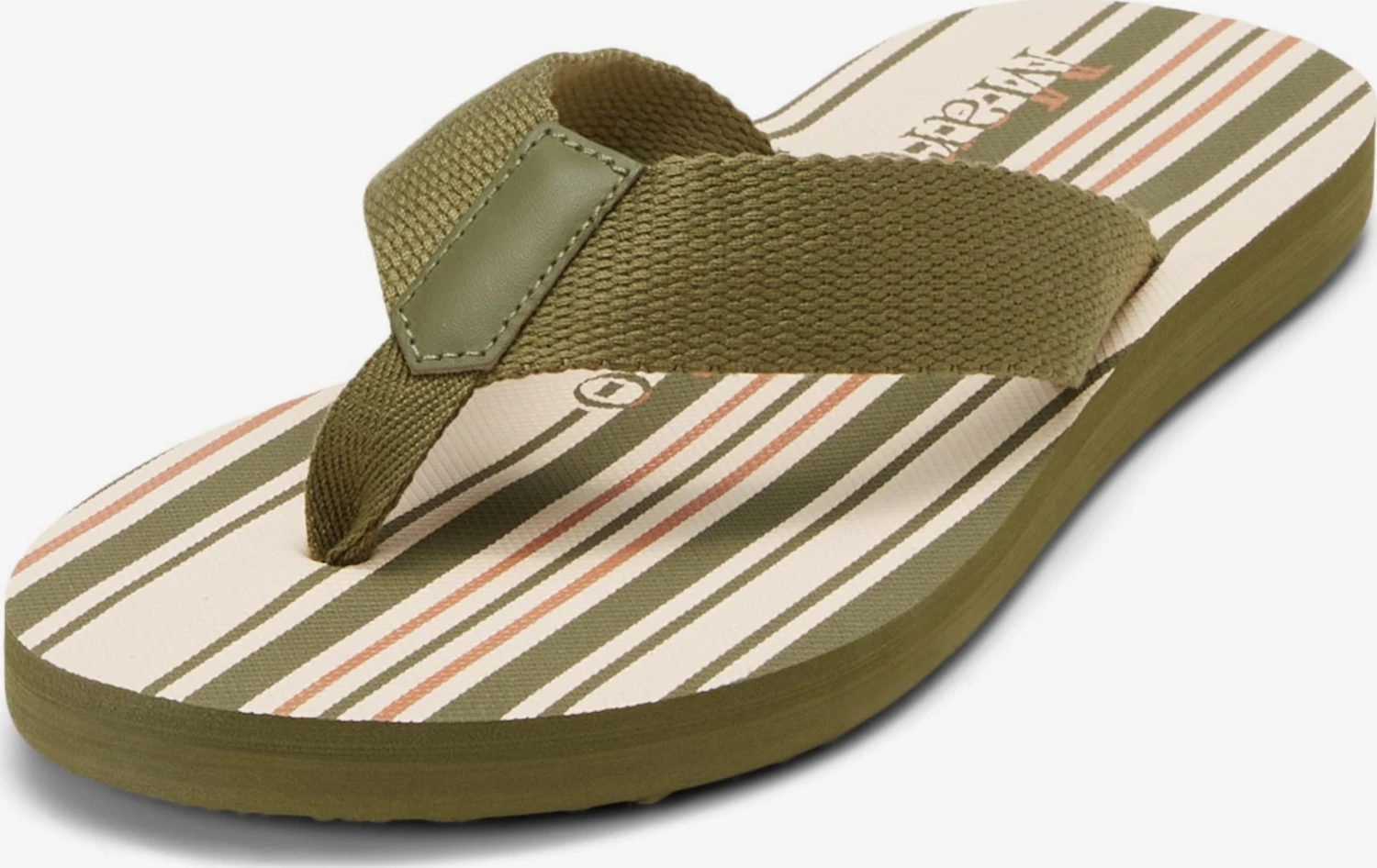 Marc O'Polo Slippers Teenslippers Heren Kaki 3 Marc O'Polo Slippers Teenslippers Heren Kaki