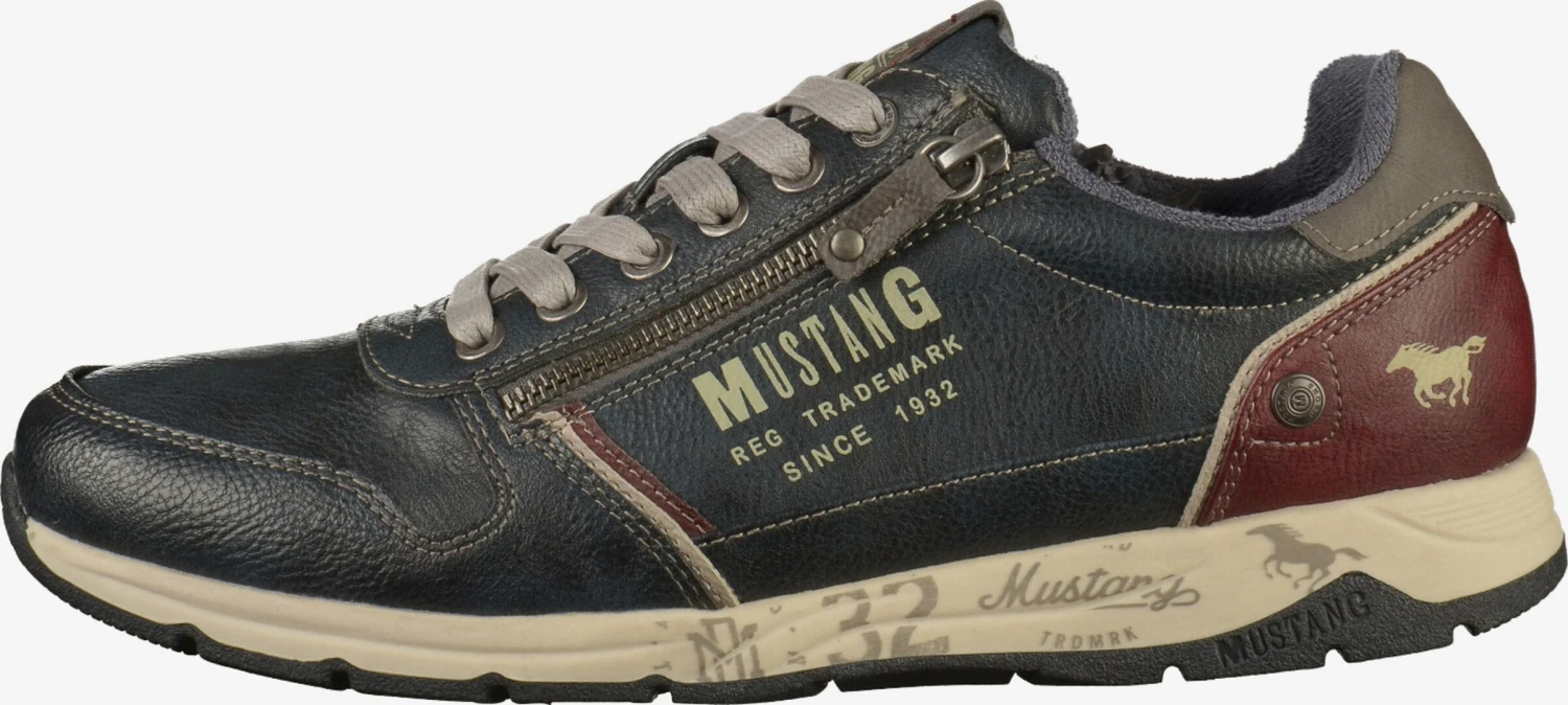 Mustang Fashion Sneakers Sneakers Laag Heren Navy 6 Mustang Fashion Sneakers Sneakers Laag Heren Navy - Afbeelding 4