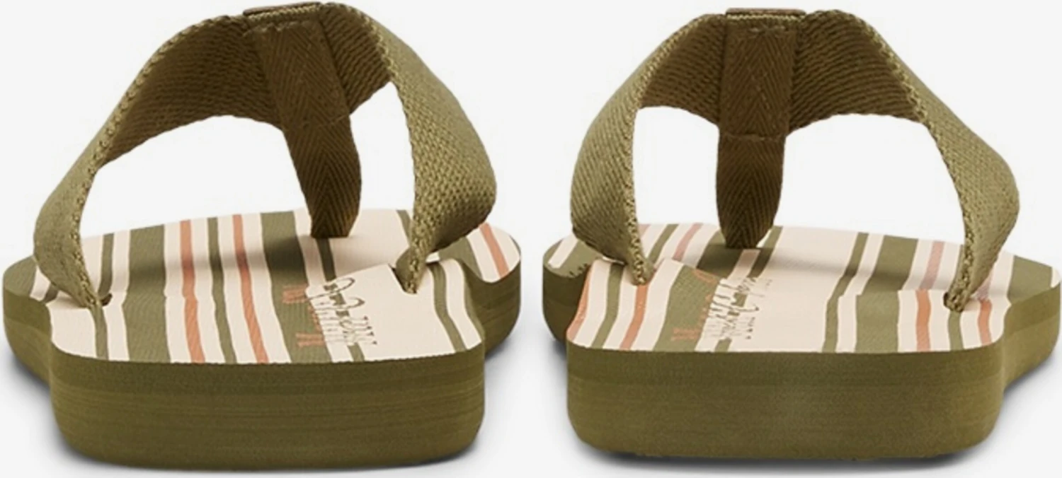 Marc O'Polo Slippers Teenslippers Heren Kaki 6 Marc O'Polo Slippers Teenslippers Heren Kaki - Afbeelding 4