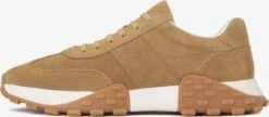 Kazar Fashion Sneakers Sneakers Laag Heren Donkerbeige