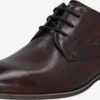 Bugatti Nette Schoenen Veterschoen Morino Heren Kastanjebruin -Herenschoenen Winkel c7befe94e5c00bc04a44405a4647e234