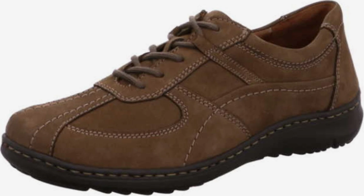 WALDLÄUFER Casual Veterschoenen Veterschoen Heren Bruin Gemêleerd 3 WALDLÄUFER Casual Veterschoenen Veterschoen Heren Bruin Gemêleerd