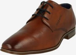 Bugatti Casual Veterschoenen Veterschoen Morino Heren Cognac