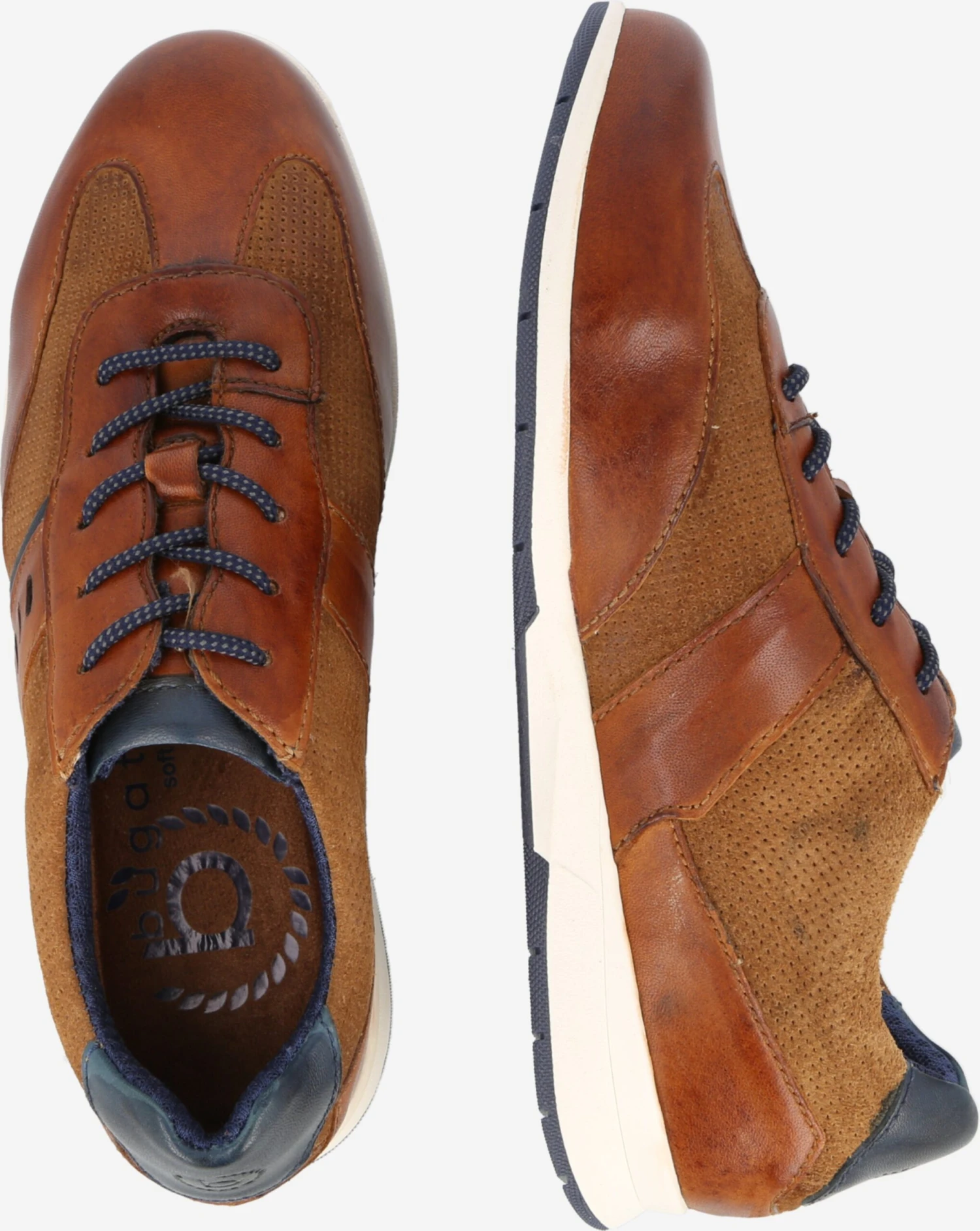 Bugatti Casual Sneakers Sneakers Laag Heren Bruin 4 Bugatti Casual Sneakers Sneakers Laag Heren Bruin - Afbeelding 2