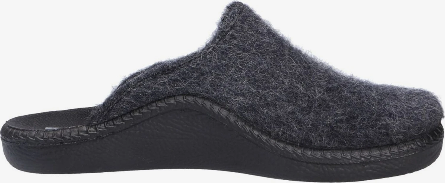 Pantoffels Huisschoen Heren Donkergrijs 6 Pantoffels Huisschoen Heren Donkergrijs - Afbeelding 4