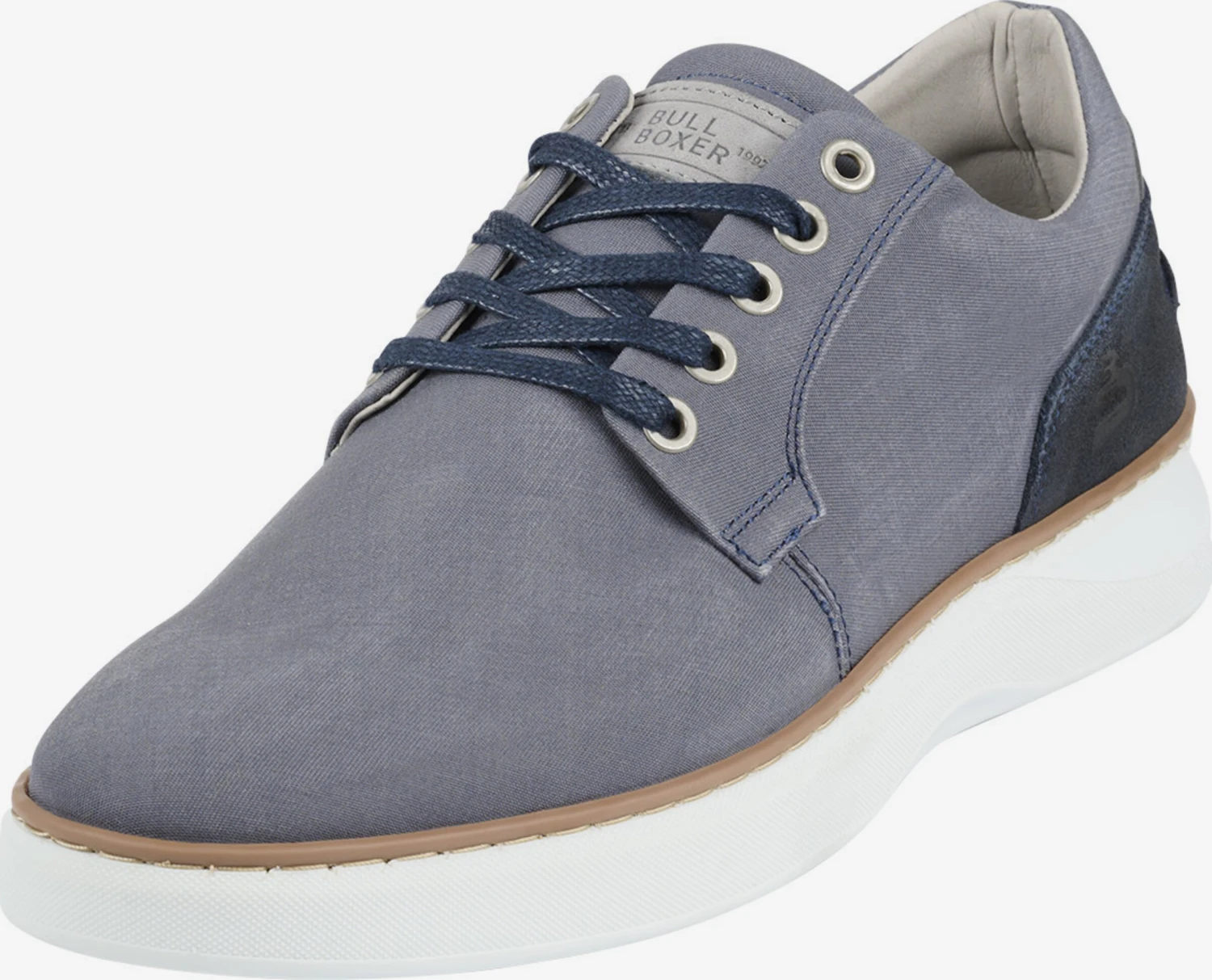 Bullboxer Sportieve Veterschoenen Sportieve Veterschoen Heren Marine / Smoky Blue 3 Bullboxer Sportieve Veterschoenen Sportieve Veterschoen Heren Marine / Smoky Blue
