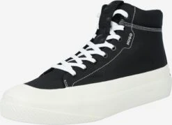 Hugo Hoge Sneakers Sneakers Hoog Dyer Heren Zwart