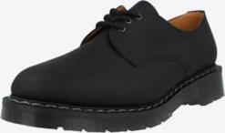 Solovair Casual Veterschoenen Veterschoen Gibson Heren Zwart
