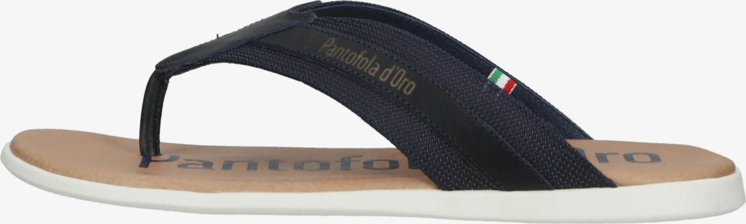 Pantofola D'Oro Slippers Teenslippers Heren Blauw 4 Pantofola D'Oro Slippers Teenslippers Heren Blauw - Afbeelding 2