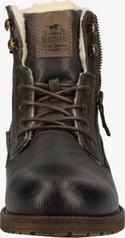 Mustang Boots & Laarzen Veterboots Heren Donkerbruin -Herenschoenen Winkel eb6c37f5d663fe98f06ff0f12135d0a6