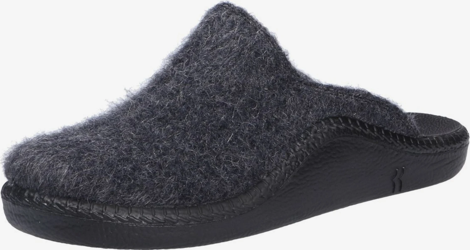 Pantoffels Huisschoen Heren Donkergrijs 3 Pantoffels Huisschoen Heren Donkergrijs