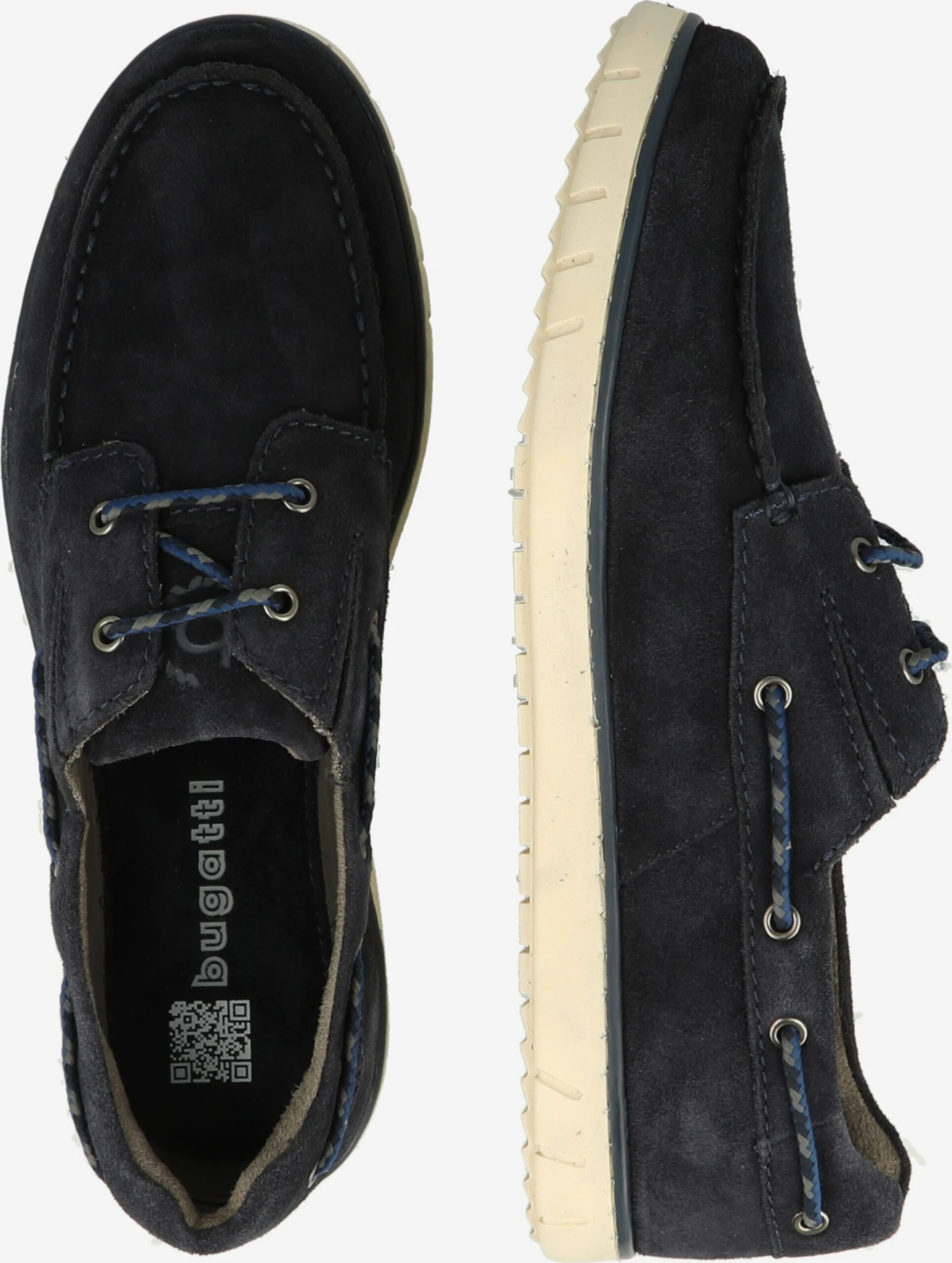 Bugatti Lage Schoenen Mocassins Ocean Heren Navy 4 Bugatti Lage Schoenen Mocassins Ocean Heren Navy - Afbeelding 2