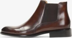 Kazar Enkelboots Chelsea Boots Heren Mokka / Donkerbruin