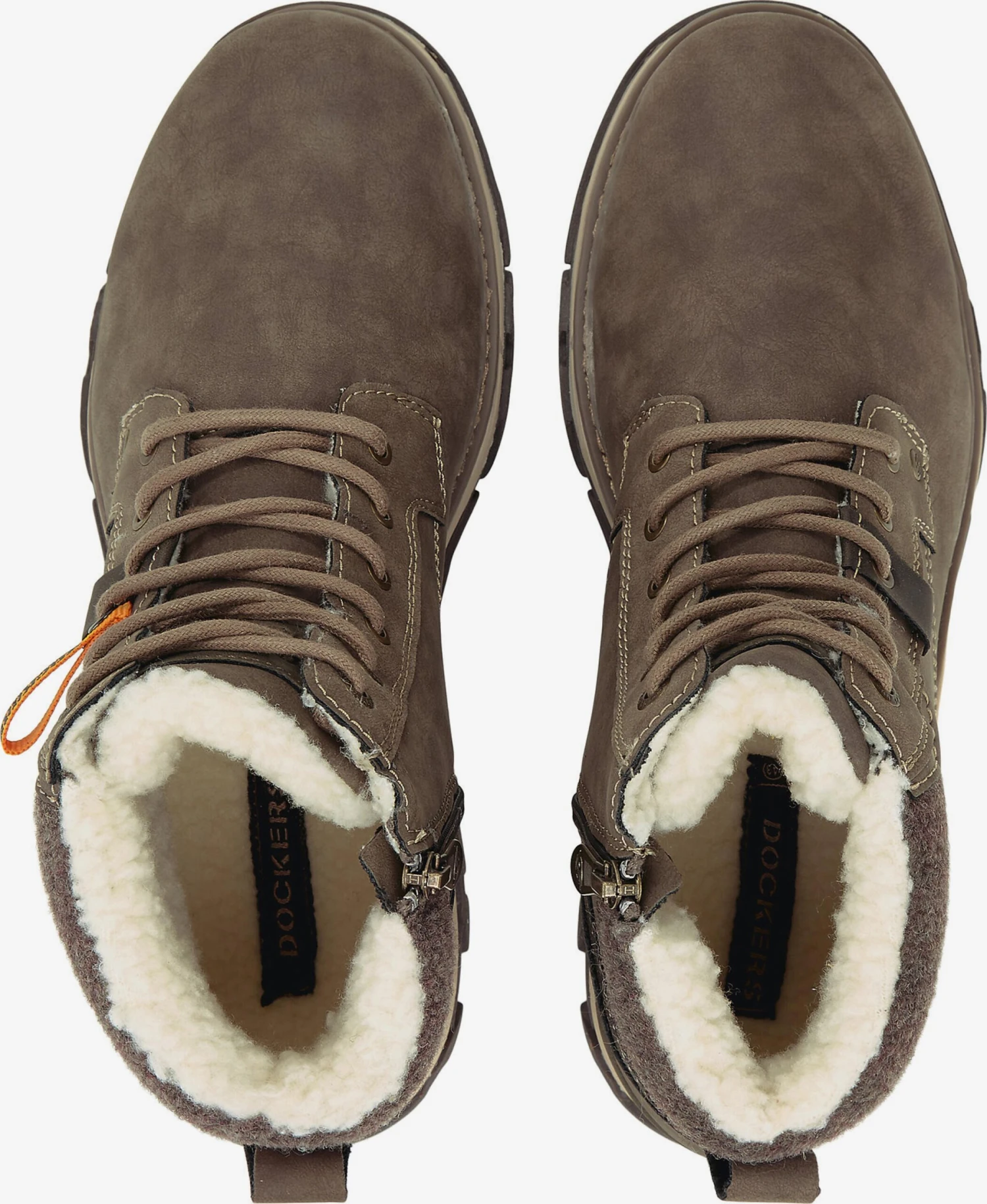 Dockers By Gerli Boots & Laarzen Veterboots Heren Kaki 6 Dockers By Gerli Boots & Laarzen Veterboots Heren Kaki - Afbeelding 4