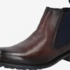 Bugatti Enkelboots Chelsea Boots Bonifacio Heren Kastanjebruin