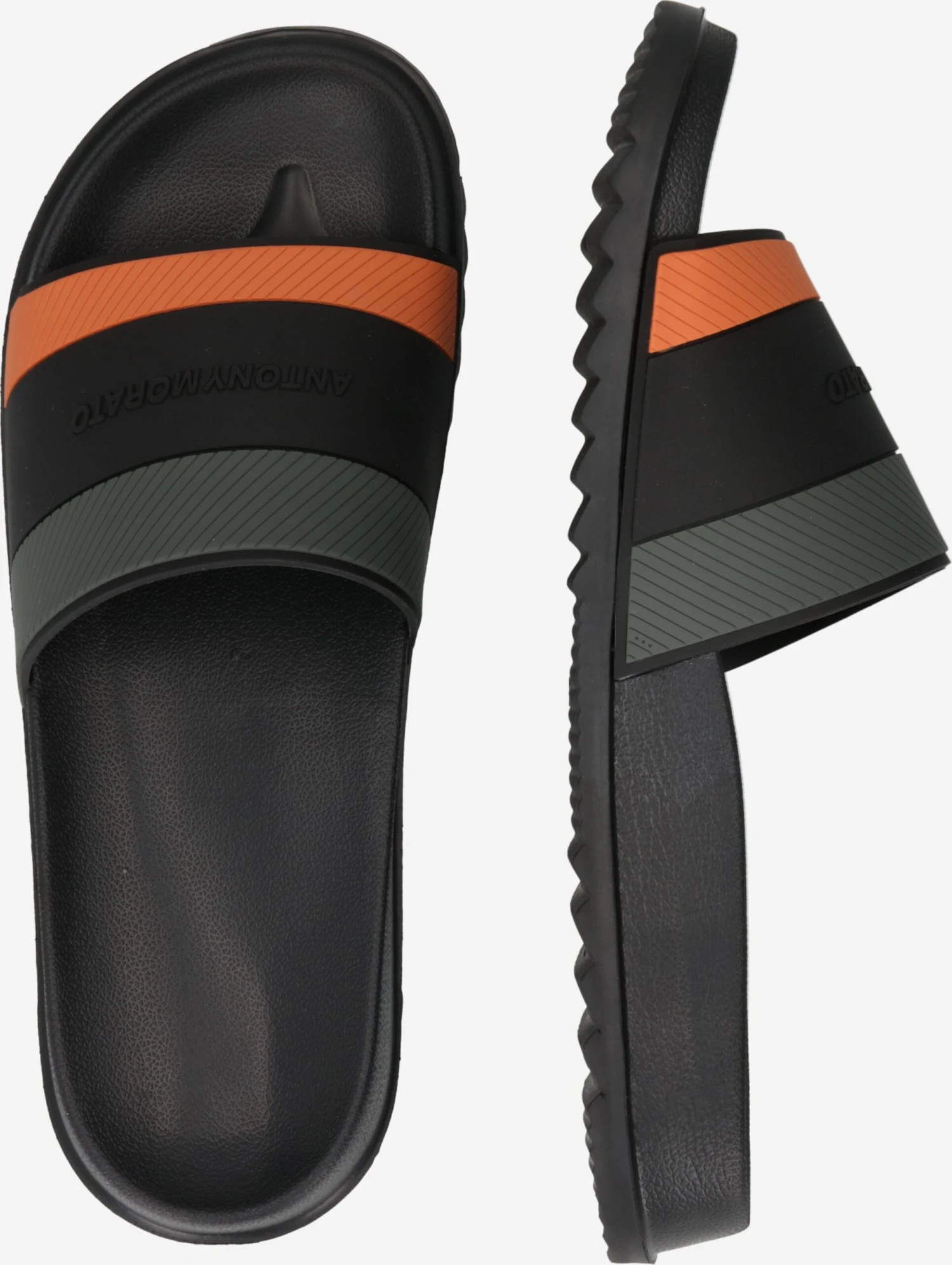 Antony Morato Trending Strand-/badschoen BEITH Heren Donkergroen 4 Antony Morato Trending Strand-/badschoen BEITH Heren Donkergroen - Afbeelding 2