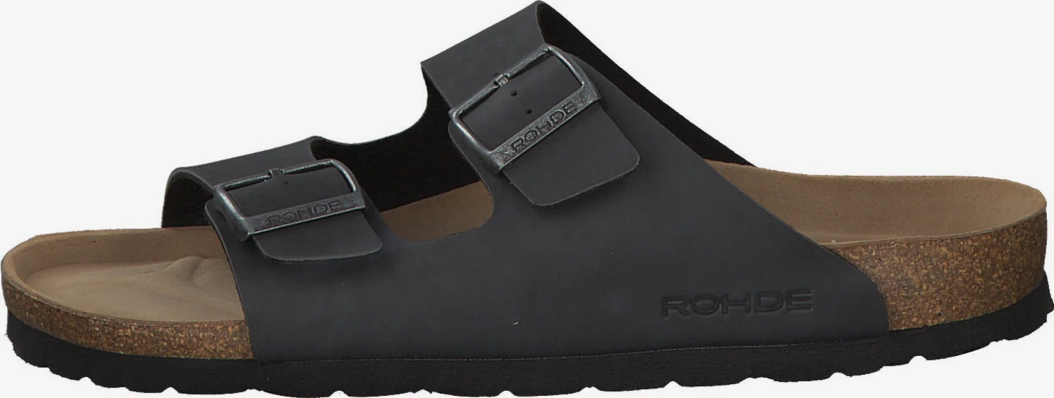 Rohde Instappers Muiltjes Heren Donkergrijs 4 Rohde Instappers Muiltjes Heren Donkergrijs - Afbeelding 2