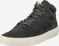 Blackstone Hoge Sneakers Sneakers Hoog Heren Donkergroen