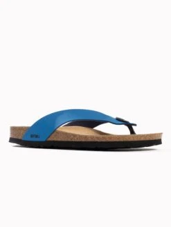 Slippers Teenslippers Lucca Heren Azuur -Herenschoenen Winkel fb30d4a7969fd5a791e98cc7b4b6ffcd