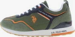 U.S. Polo Assn. Running Sneakers Sneakers Laag TABRY Heren Olijfgroen