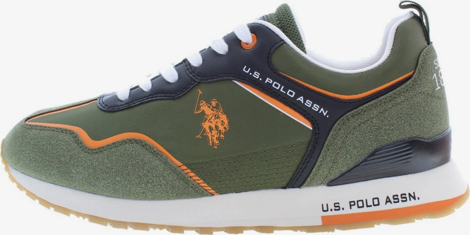 U.S. Polo Assn. Running Sneakers Sneakers Laag TABRY Heren Olijfgroen 3 U.S. Polo Assn. Running Sneakers Sneakers Laag TABRY Heren Olijfgroen